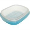 Baño Arenero para Gatos con Cernidor y Pala - Mediano - Celeste - Imagen 2