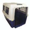Kennel, Canil, Transportador L80 Con Piso Impermeable + Ruedas - Azul - Belen