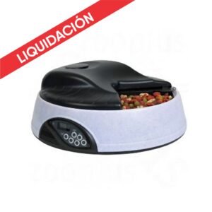 Comedero Automático Programable 4 Comidas + Agua - Granito