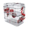 Jaula de lujo para Hámster  Rody3 Duo Grenadine - Equipada - Living World