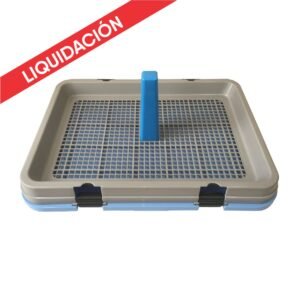 Baño Portátil con Poste Gris - Grande - Liquidación por Yaya